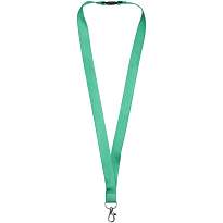 Julian bamboo lanyard with safety clip