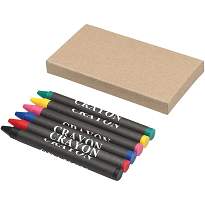 6 piece crayon set