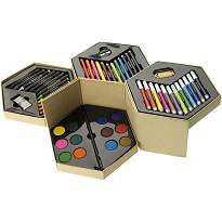 52 piece colouring set