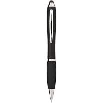 Nash coloured stylus ballpoint pen with black grip (blue ink)