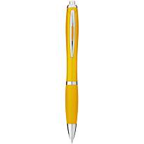 Nash ballpoint pen coloured barrel and grip (blue ink)
