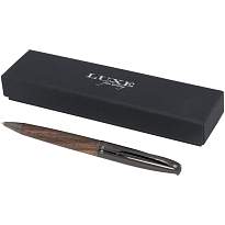 Loure wood barrel ballpoint pen (black ink)