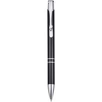 Moneta recycled aluminium ballpoint pen (blue ink)