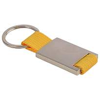 Metal and nylon key ring in a black box