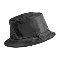 Water-resistant foldable polyester hat