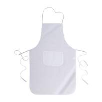 30% cotton/70% polyester (160 g/m2) cooking apron with front pocket, 60 x 92 cm
