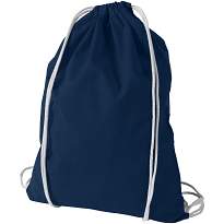 Oregon 100 g/mp cotton drawstring backpack