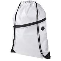 Oriole zippered drawstring backpack