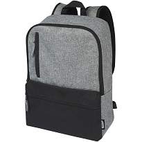 Reclaim 15 GRS recycled two-tone laptop backpack 14L