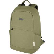 Joey 15.6 GRS recycled canvas anti-theft laptop backpack 18L