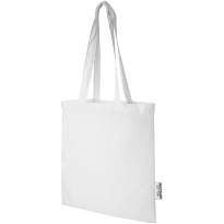 Madras 140 g/m2 recycled cotton tote bag 7L