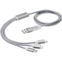 Versatile 5-in-1 charging cable