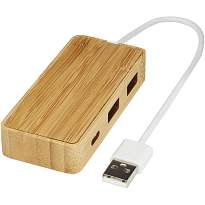 Tapas bamboo USB hub