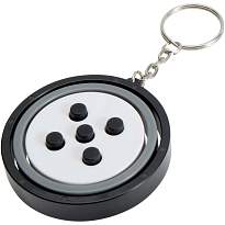 Spinx recycled plastic gyroscope fidget keychain