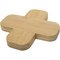 Croc bamboo trivet - small
