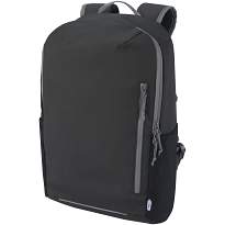 Aqua 15 GRS recycled water resistant laptop backpack 21L