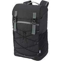 Aqua 15.6 GRS recycled water resistant laptop backpack 23L