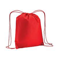 80 g/m2 non-woven fabric backpack with drawstring closure and reinforced corners