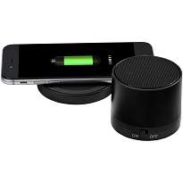 Cosmic Bluetooth® speaker and wireless charging pad