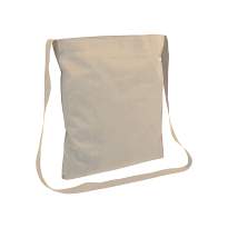 135 g/m2 cotton shopping bag with shoulder strap (3 x 118 cm)