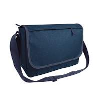 600d polyester book bag with 2 pockets and adjustable shoulder strap