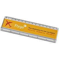 Ellison 15 cm plastic ruler with paper insert