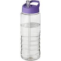 H2O Treble 750 ml spout lid sport bottle