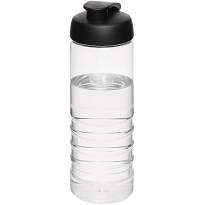 H2O Treble 750 ml flip lid sport bottle