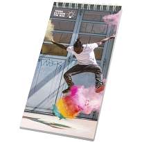 Desk-Mate® wire-o 1/3 A4 notebook