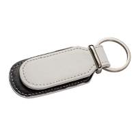 Double pu keychain with large customisable space