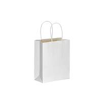 100 gr/m2 paper shopping bag with guesset