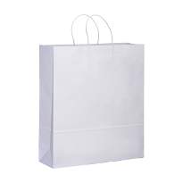 100 gr/m2 paper shopping bag with guesset