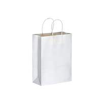 100 gr/m2 paper shopping bag with guesset