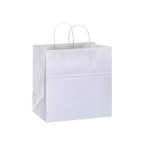 100 gr/m2 paper shopping bag with guesset