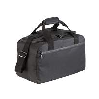 600d polyester duffle bag, shoulder strap with adjustable and removable buckle