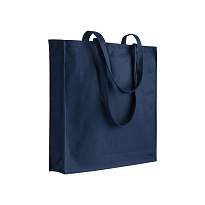 Sacosa din bumbac/poliester reciclat 180g/m2, manere lungi si cusatura laterala
