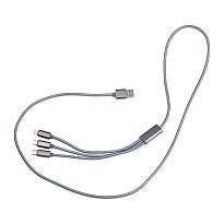 Incarcator cu cablu extra lung USB, Micro-USB, C-T