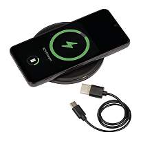 Incarcator wireless cu afi?aj LED