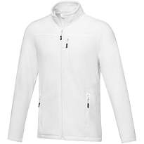 Amber men's GRS recycled full zip fleece jacket