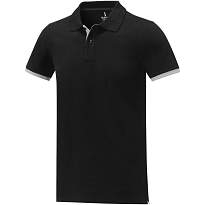 Morgan short sleeve men's duotone polo