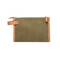 Geanta cosmetice VINGA Bosler din canvas reciclat