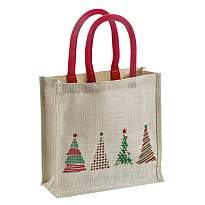 Jute x-mas bag
