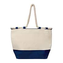 Beach bag with drawstring