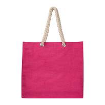 Jute bag with drawstring