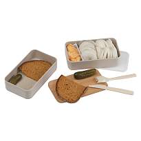 2-storey lunch box with cutler