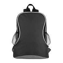 Backpack with side compartments