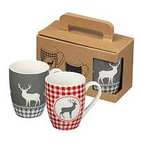 Set cani de craciun, 300ml