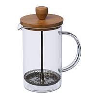 Filtru cafea/ceai cu capac din bambus