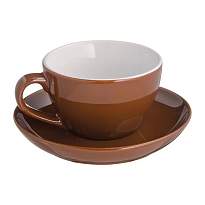 Coffee cup with saucer