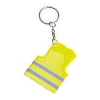 Key fob in the shape of a vest